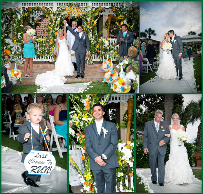 Tommy and Kristi Wedding at San luis in Galveston Tx